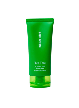 Crème solaire régulatrice de sébum Papa Recipe Tea Tree Control Mild Sun Cream SPF50+ PA++++